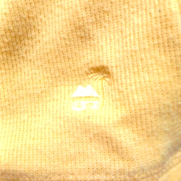 CARIBBEAN JOE Cardigan Sweater xsm in beautiful yellow blue zipper - Picture 3 of 4